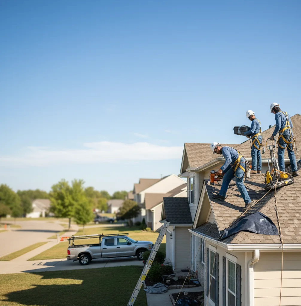 Roof Repair in Red Lion